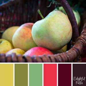 Harvest / Thanksgiving Inspired Color Palettes - Delightful Paths