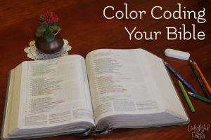 5 Steps to Color Coding Your Bible - With Free Printable Bookmarks ...