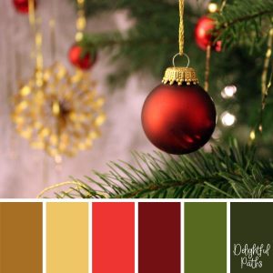 Christmas Color Palettes - Delightful Paths