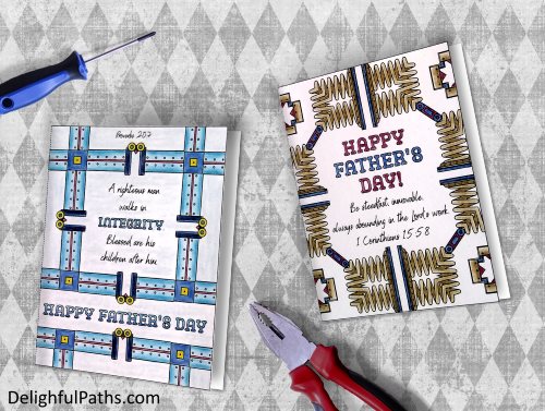 printable father s day coloring crafts roundup delightful paths