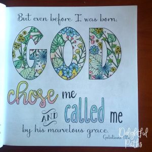 Galatians 1-15 Coloring Book for Adults DelightfulPaths