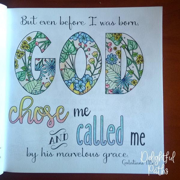 Delightful Paths Adult Bible Coloring Book – Galatians - Delightful Paths