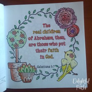 Galatians 3-7 Coloring Book for Adults DelightfulPaths